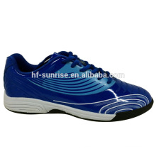 Azul fútbol hombre zapatos estilo acción deporte zapatos zapatos deporte